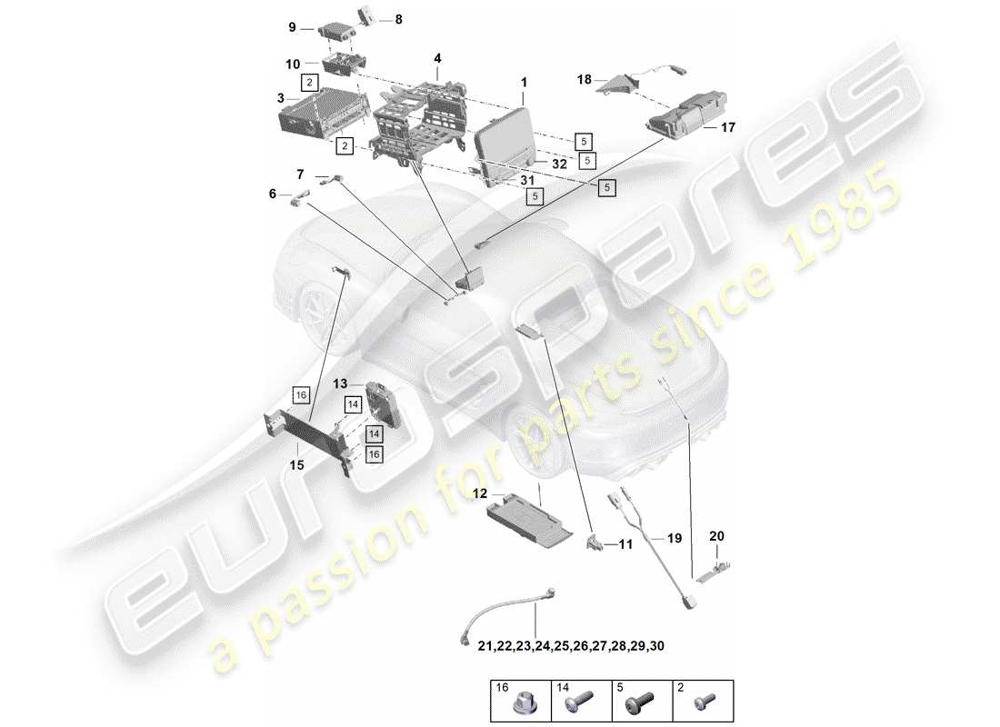 part diagram containing part number 99907345901