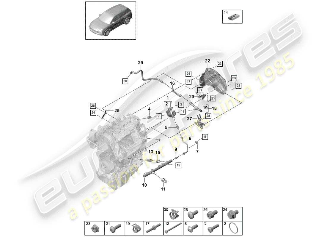 part diagram containing part number pac131166a