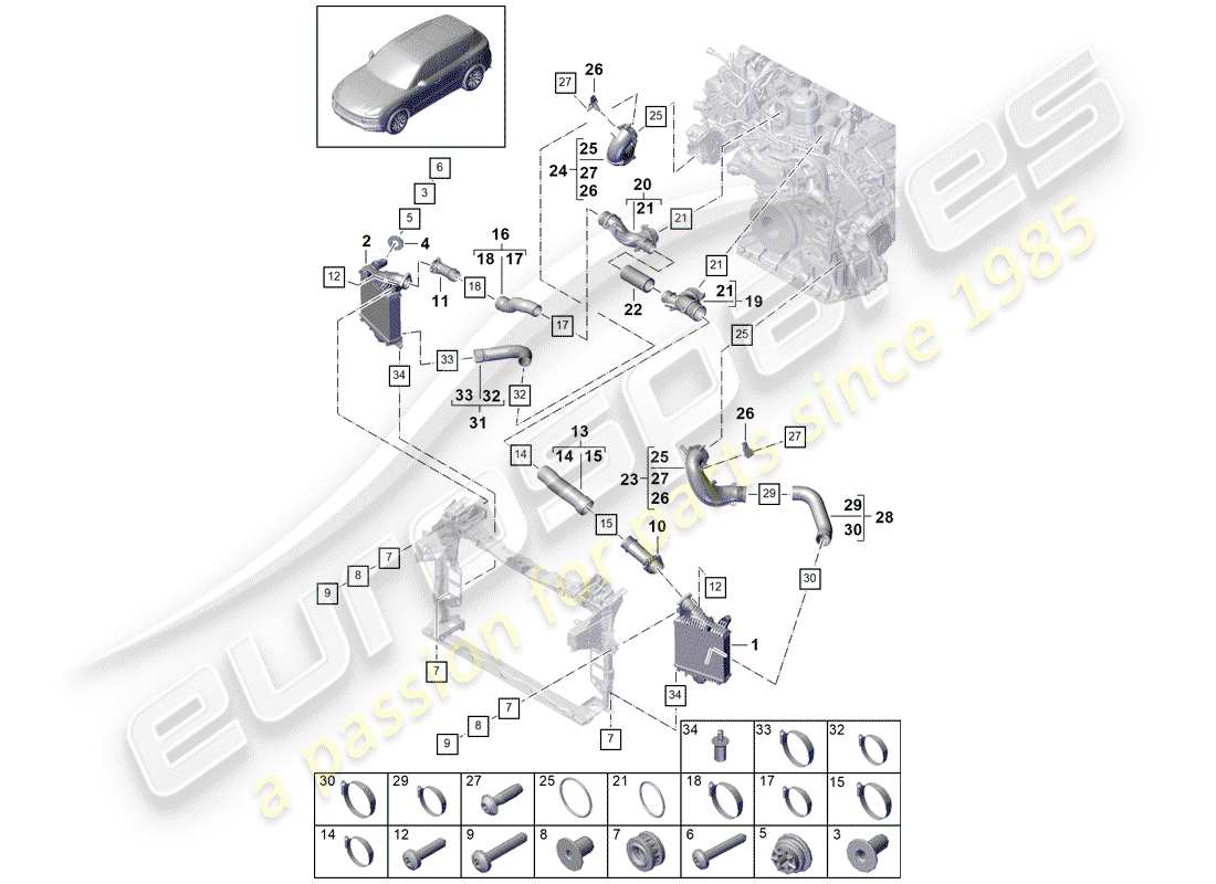 part diagram containing part number n10735001