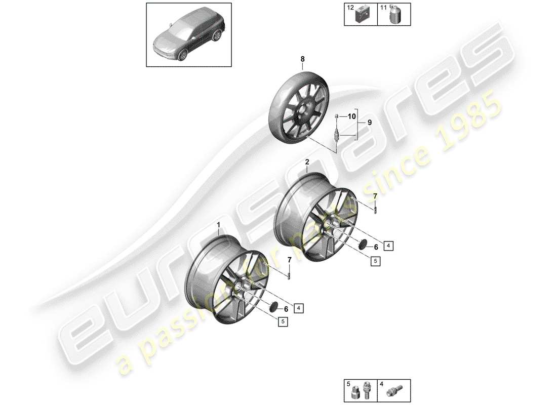 part diagram containing part number 9y0601025q