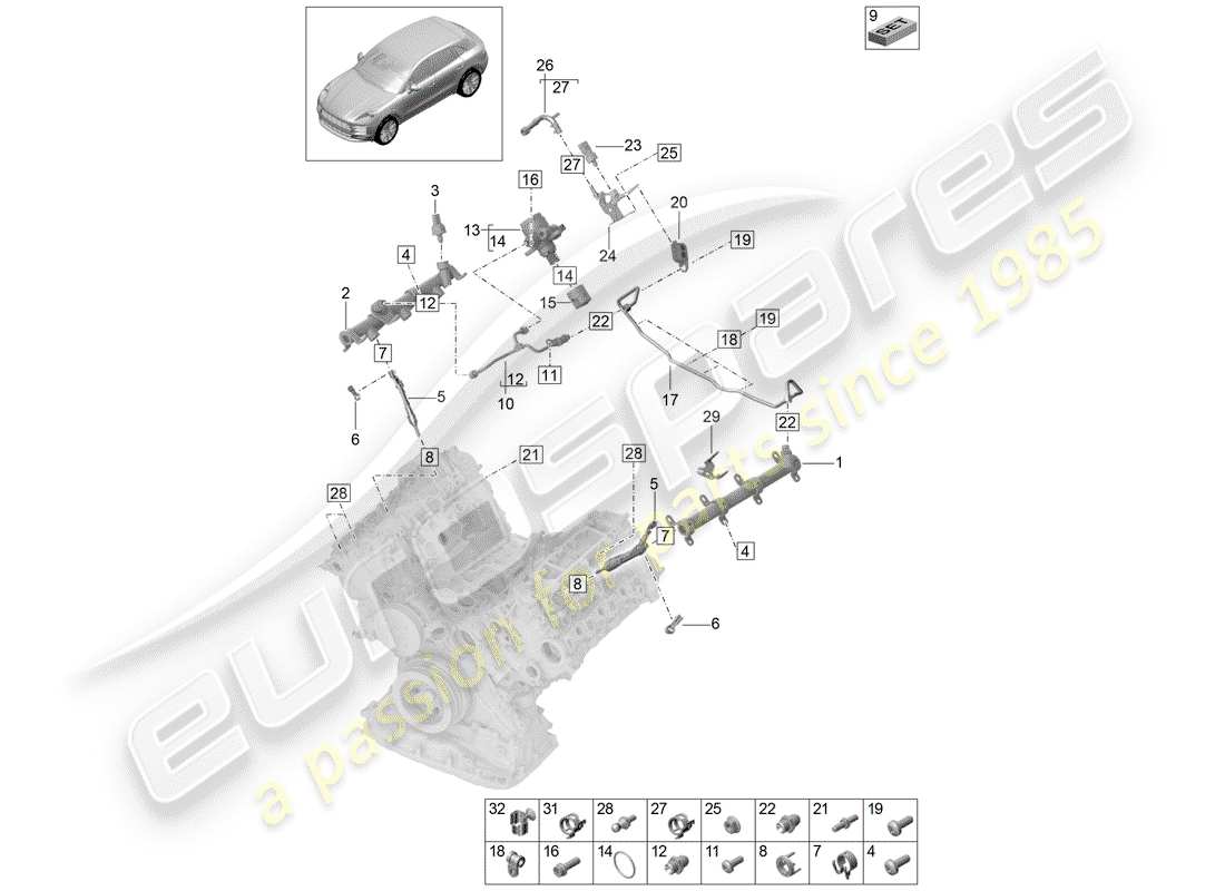 part diagram containing part number pac127503