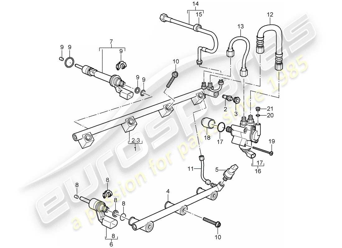 part diagram containing part number n 0138064