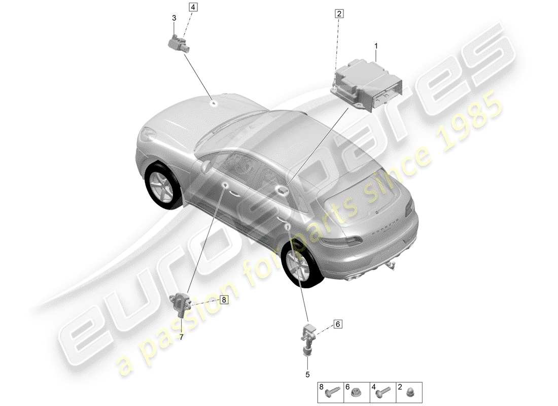 part diagram containing part number 4h0955557