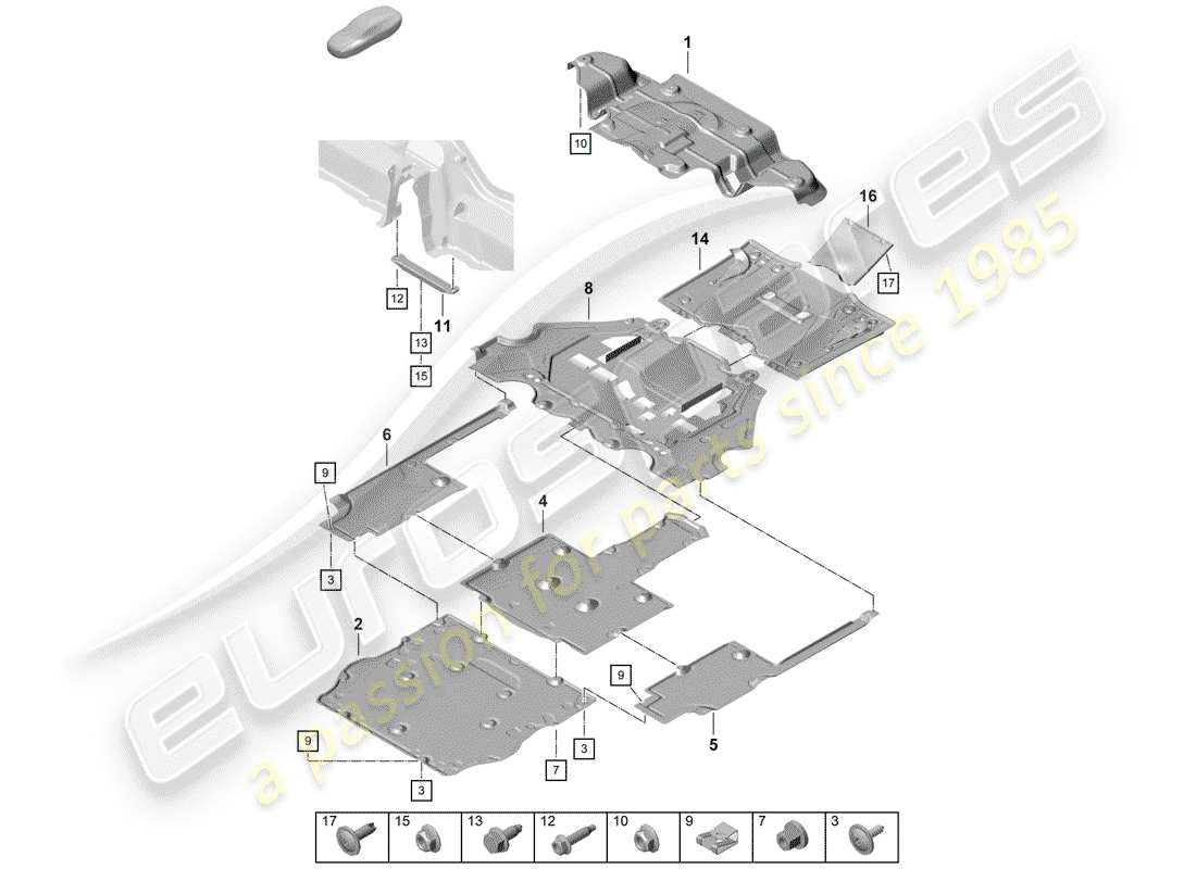 part diagram containing part number 99950730903