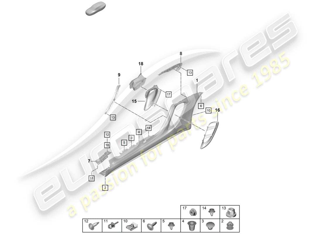 part diagram containing part number 99959141340