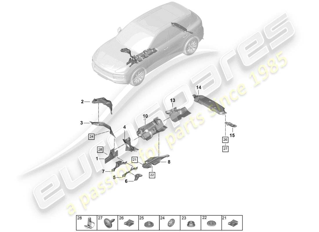 part diagram containing part number 95882571100