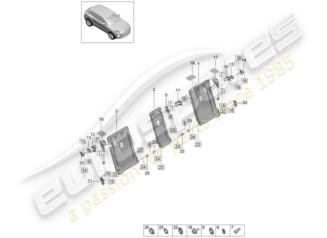 part diagram containing part number 95b886161