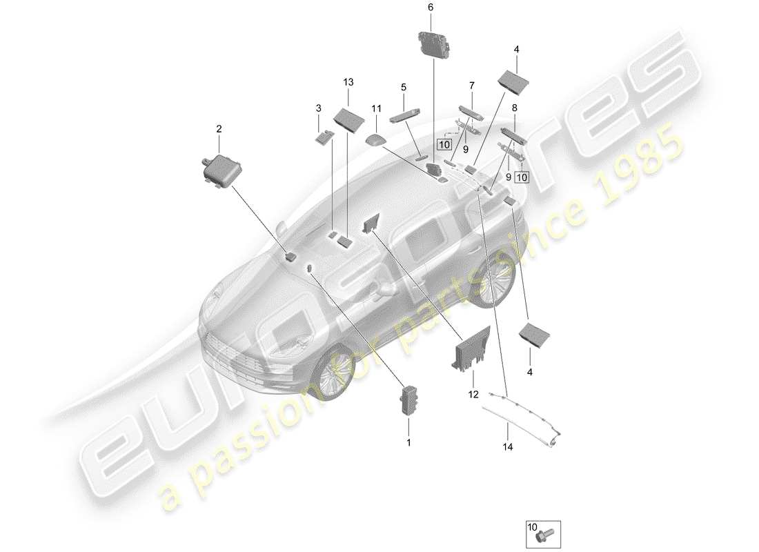 part diagram containing part number 9a703550401