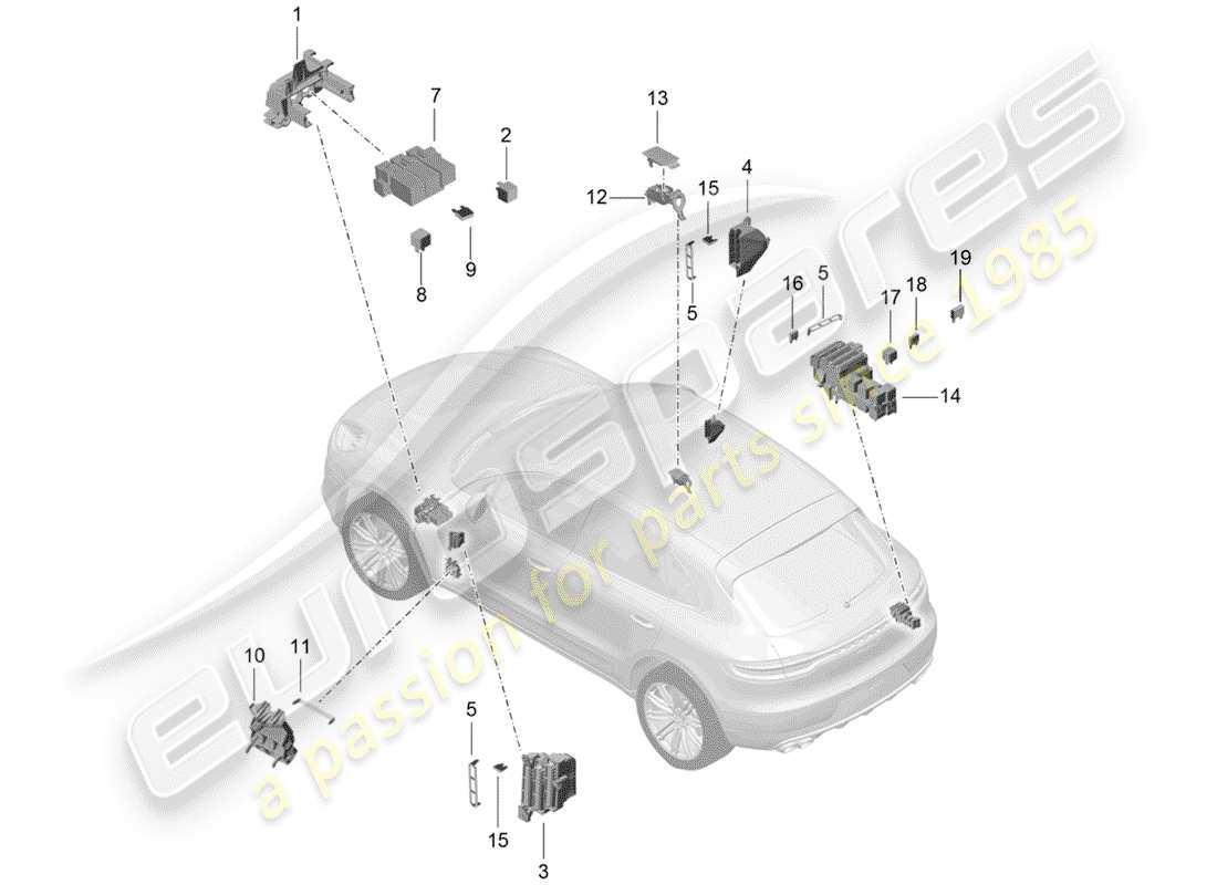 part diagram containing part number 8j0971981