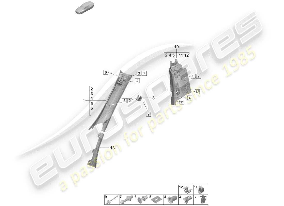 part diagram containing part number 992867244g