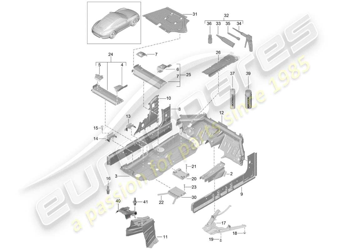 part diagram containing part number 99150115804