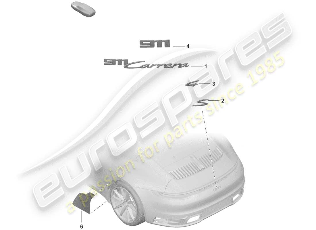 part diagram containing part number 992853675