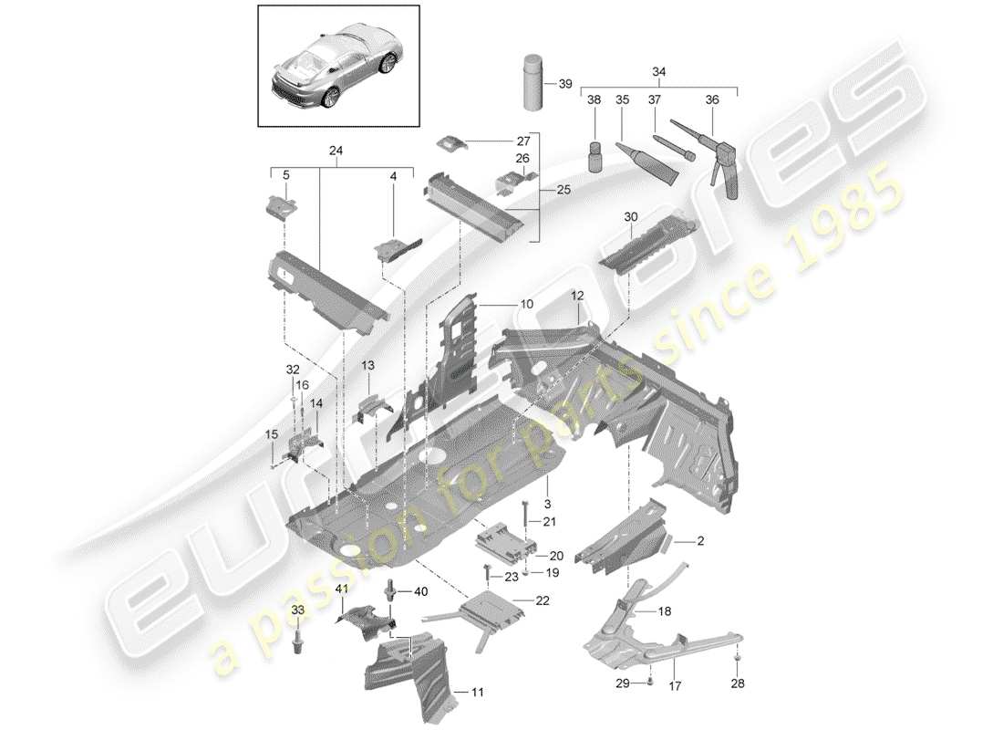 part diagram containing part number 99150115704