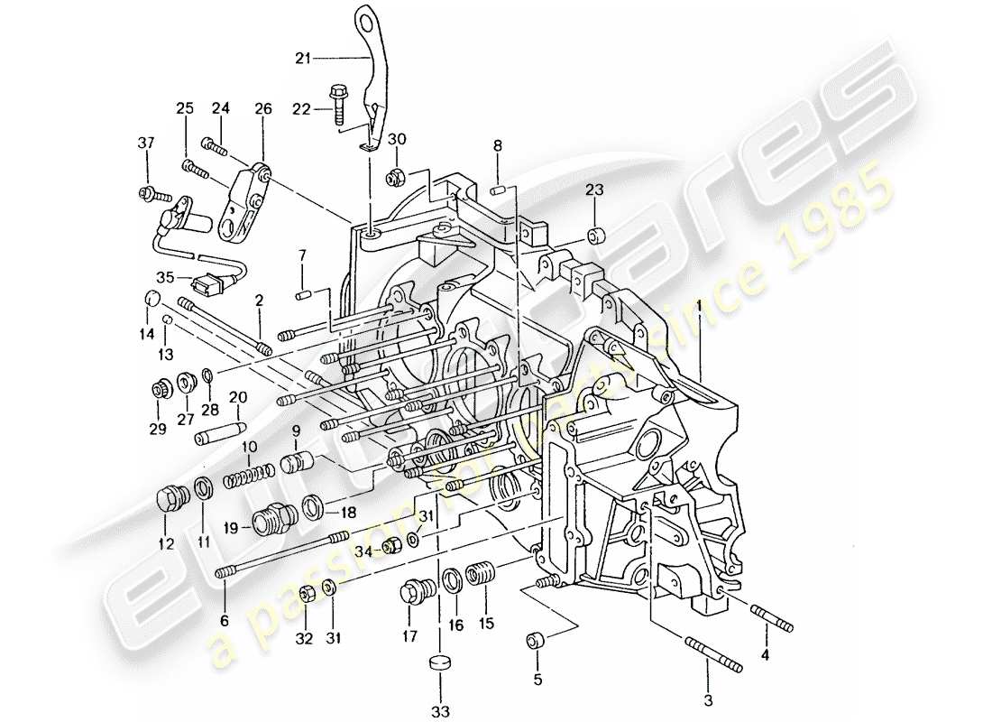 part diagram containing part number 99610190171