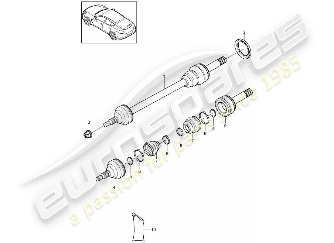 part diagram containing part number 99951278301