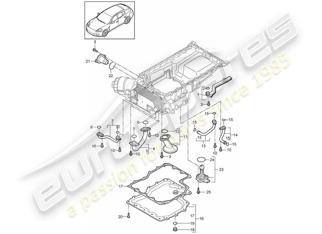 part diagram containing part number 99970760340