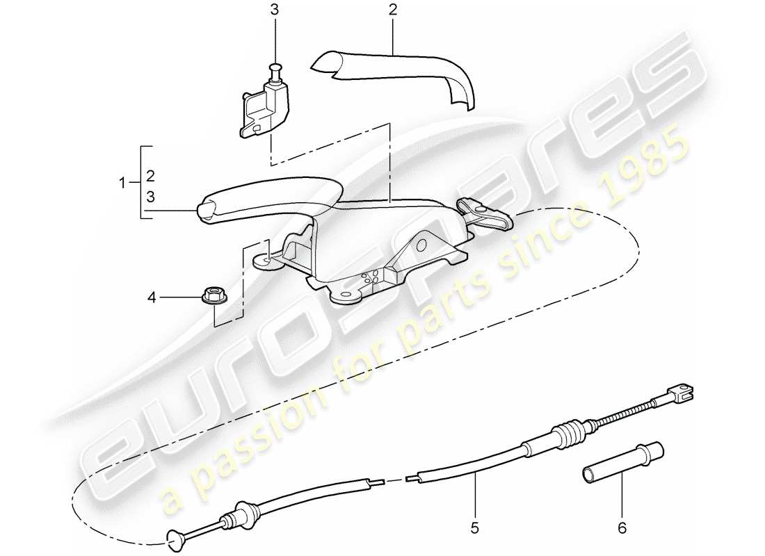 part diagram containing part number 99742415590