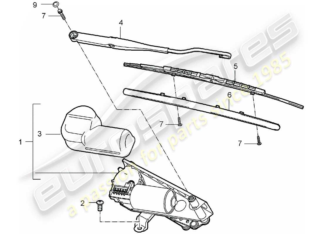 part diagram containing part number 98062803100