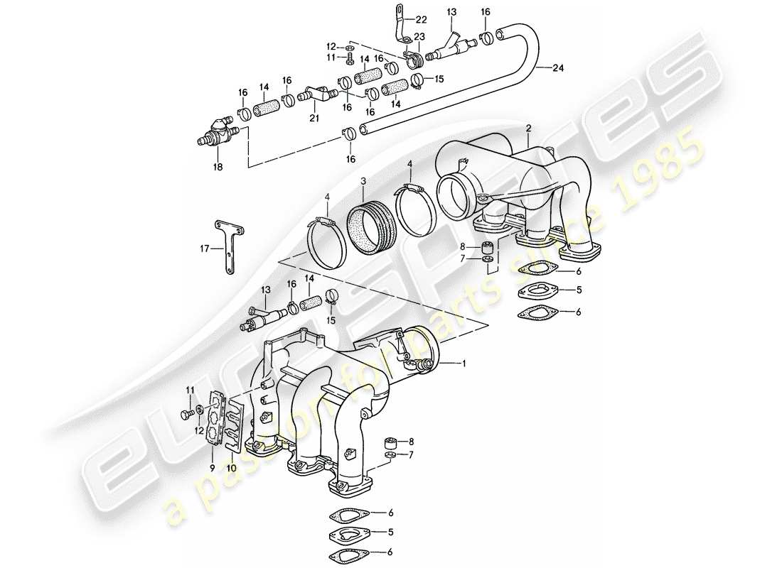 part diagram containing part number 91160612700