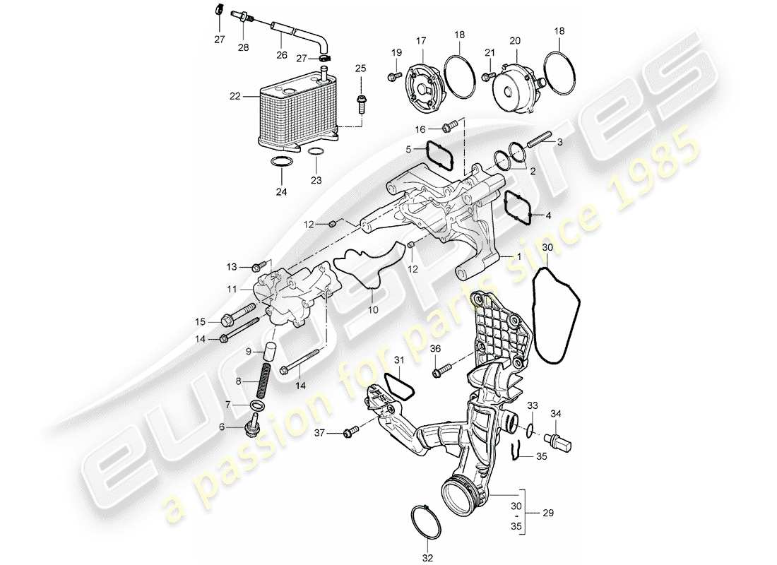 part diagram containing part number 99710701206