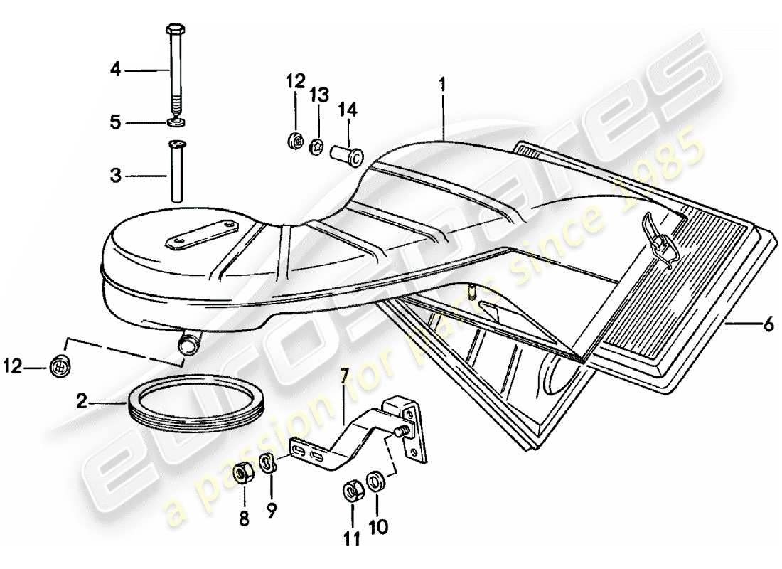 part diagram containing part number 93011042201