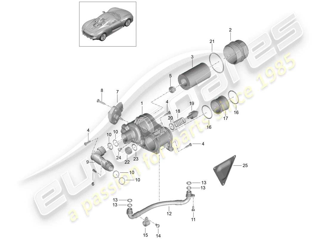 part diagram containing part number 99970758240