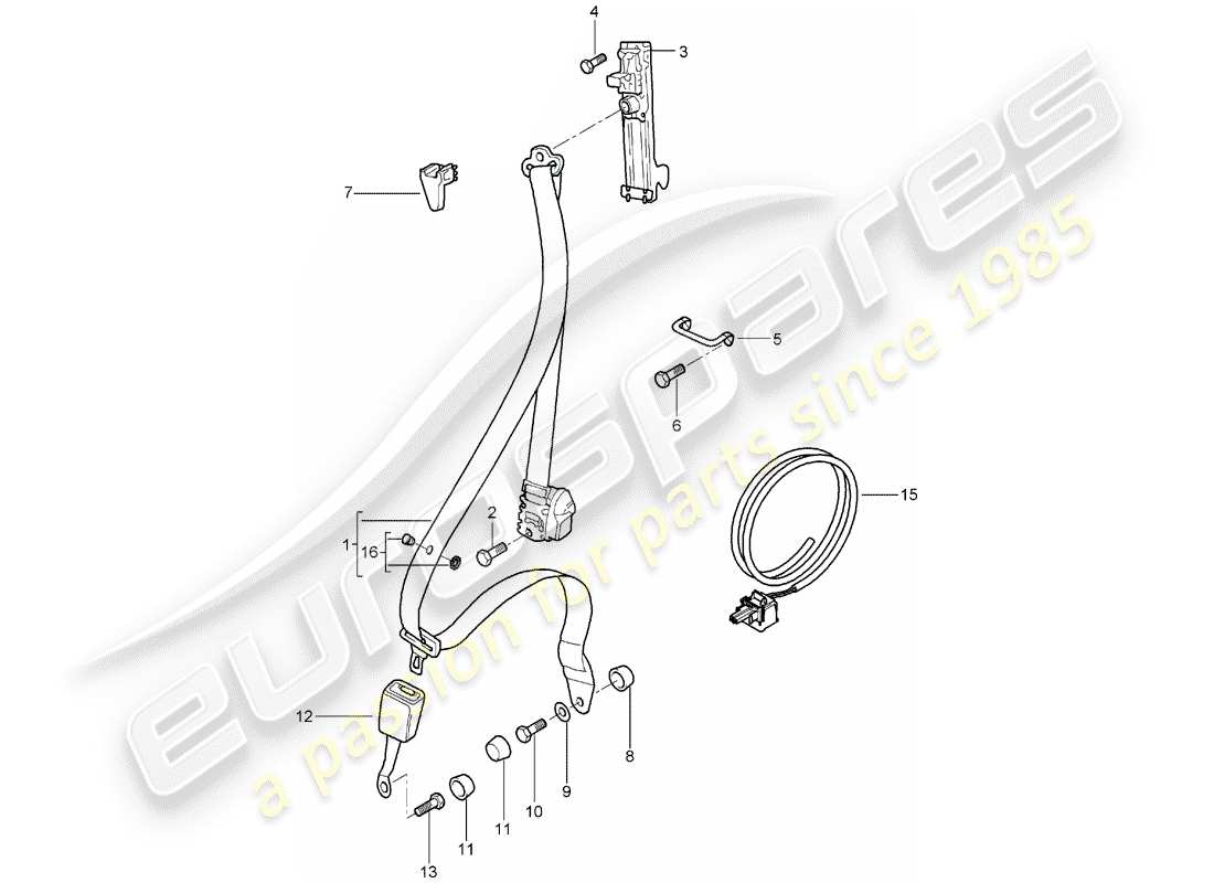 part diagram containing part number 99680323102