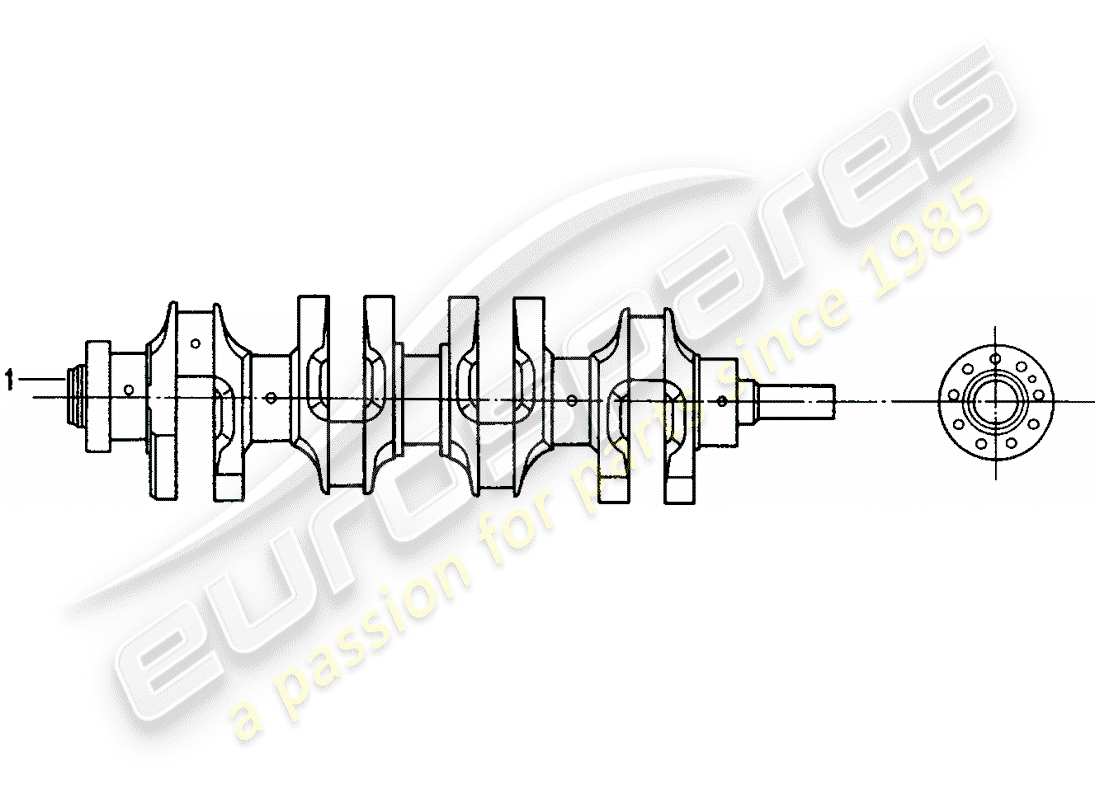 a part diagram from the porsche accessories and tequipment parts catalogue