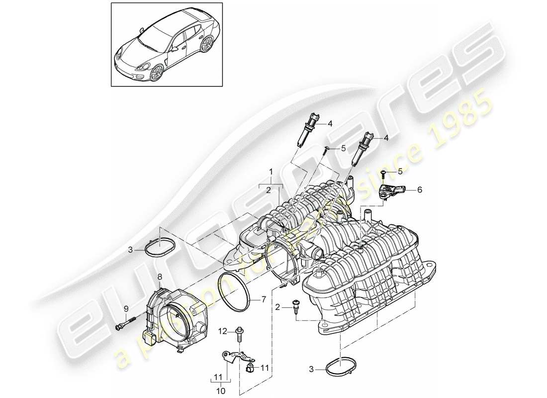 part diagram containing part number 94660511500