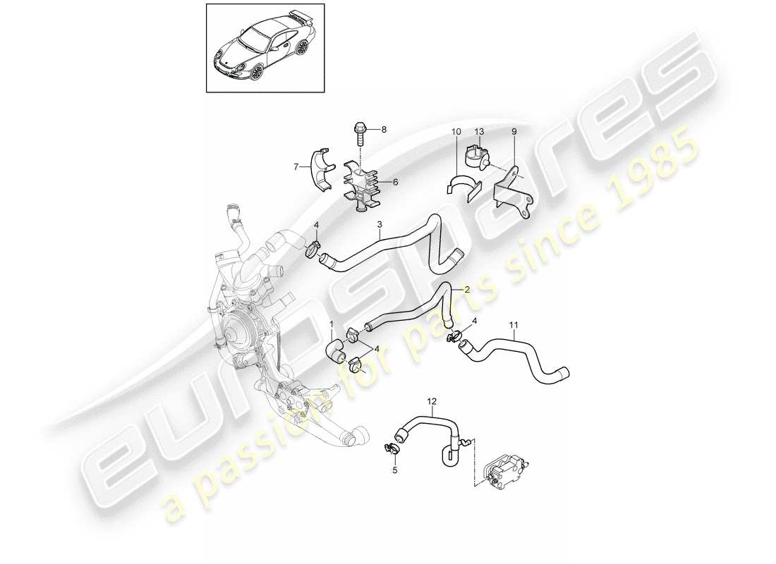 part diagram containing part number 99951234601