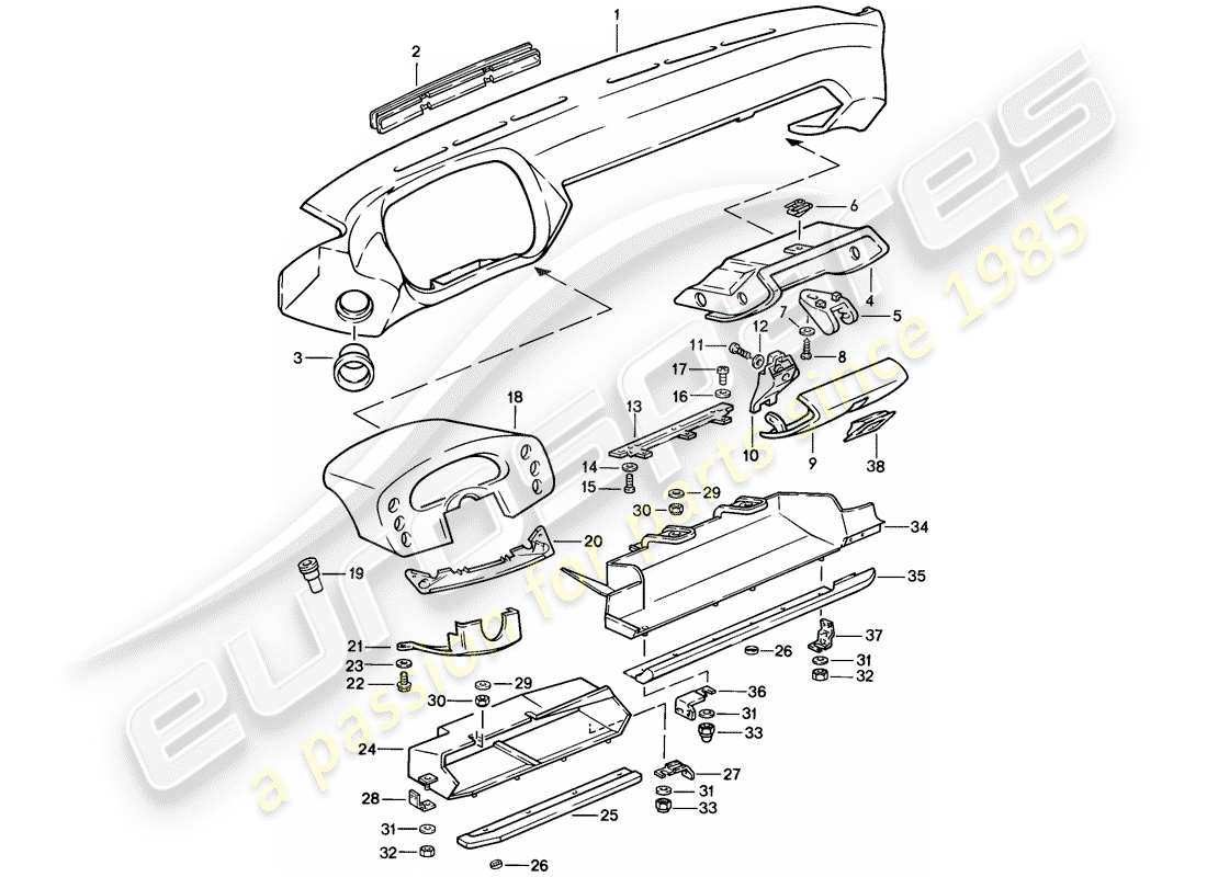 part diagram containing part number 92755212850