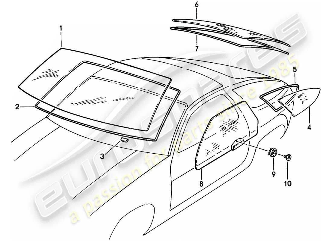 part diagram containing part number 92854310409