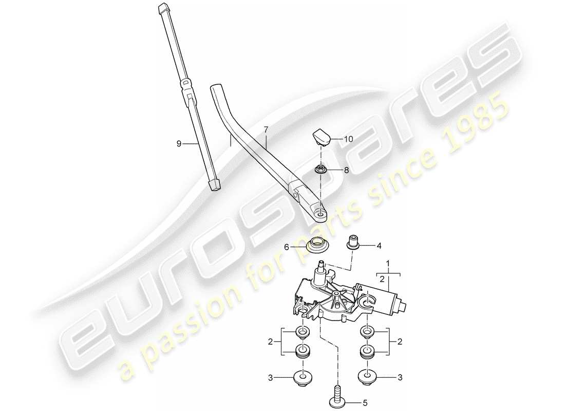 part diagram containing part number 98762816900