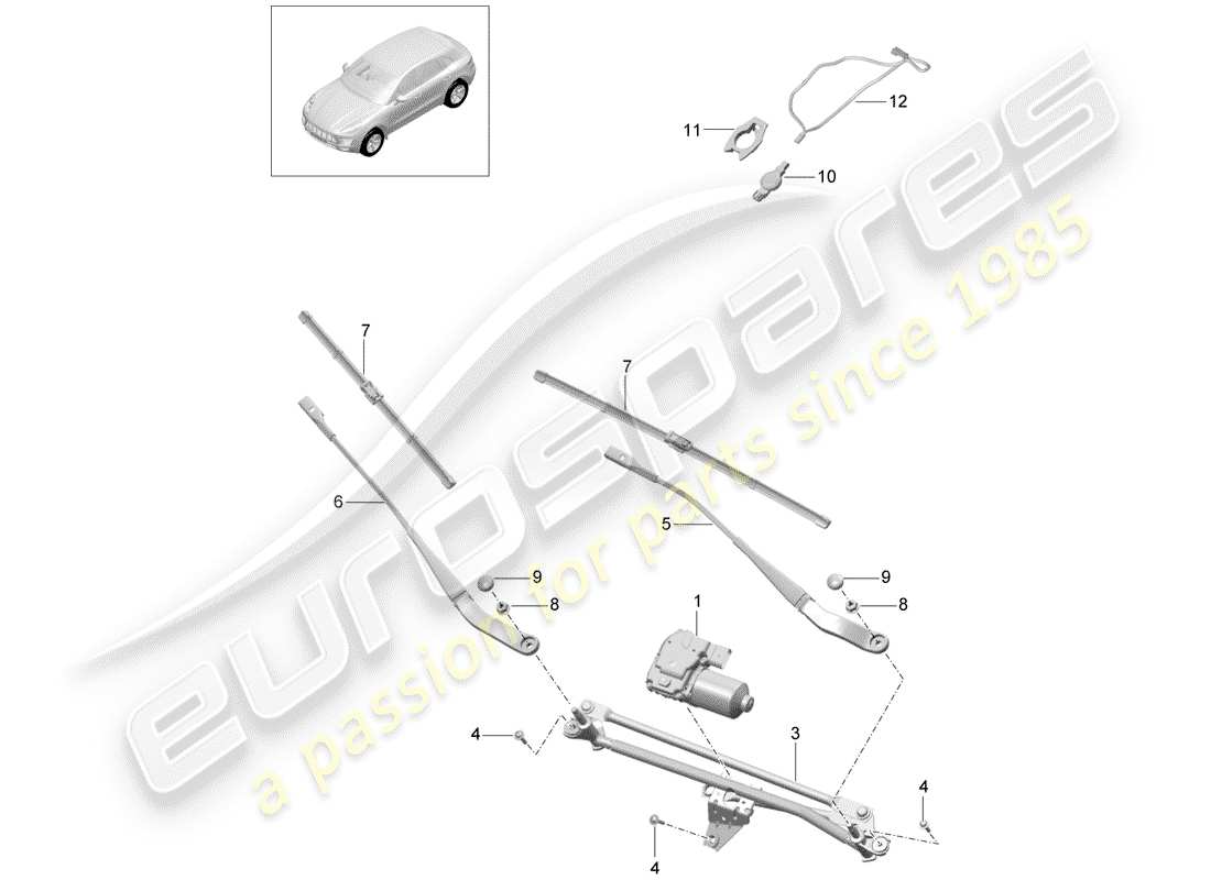 part diagram containing part number 95b955113a