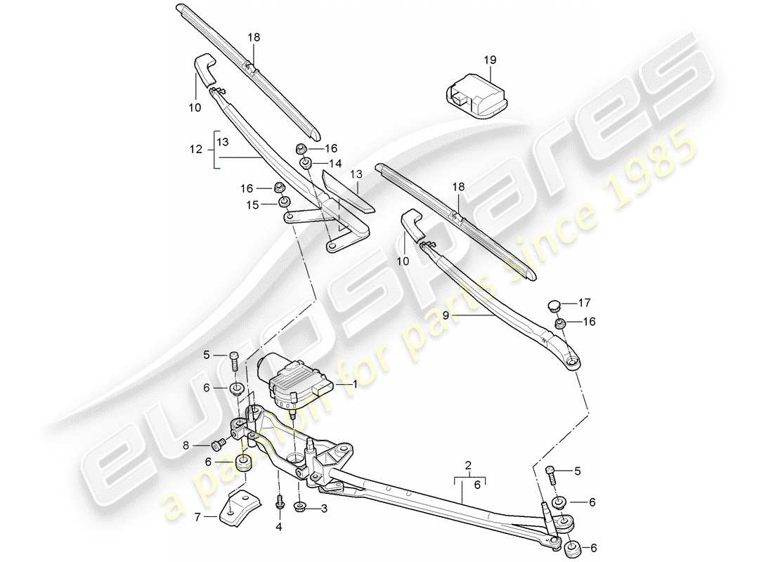 part diagram containing part number 95561850711