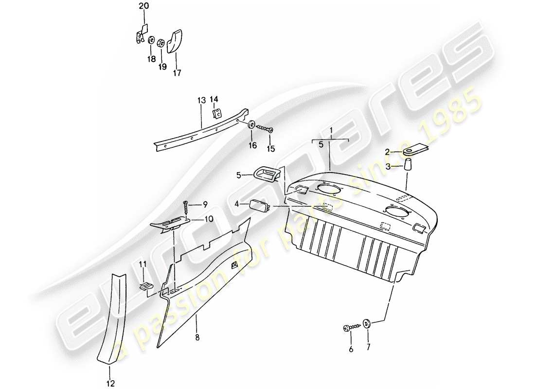 part diagram containing part number 96455551101