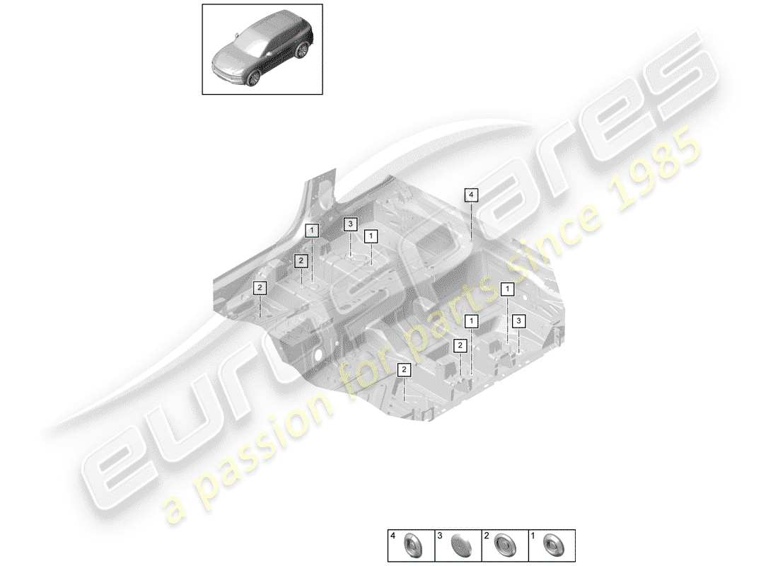 part diagram containing part number 95850418500