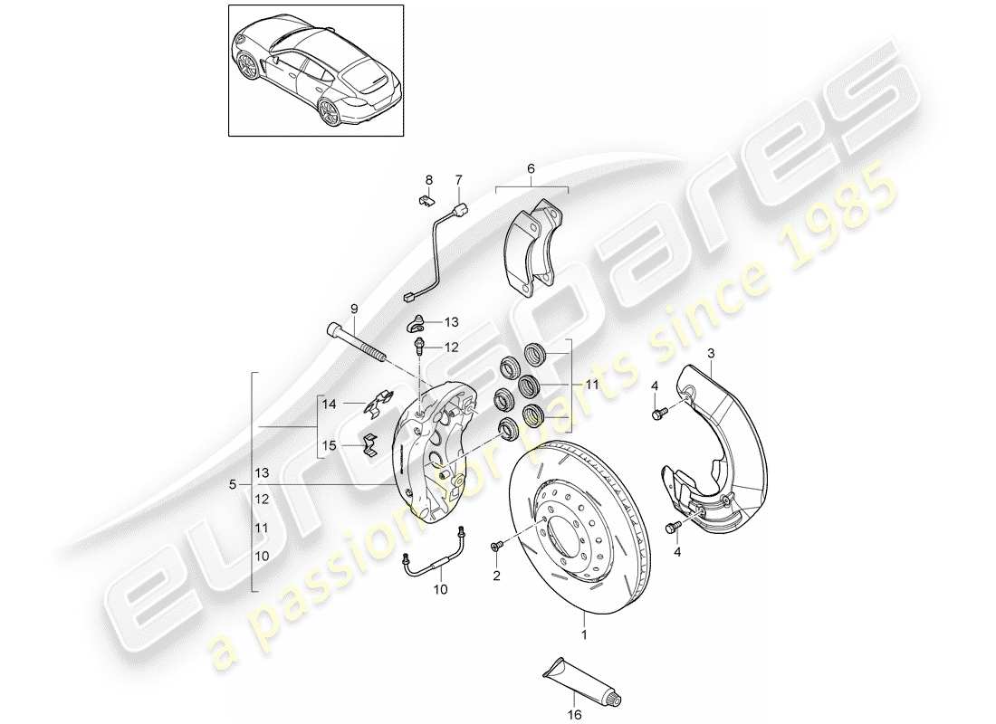 part diagram containing part number 7pp615124r