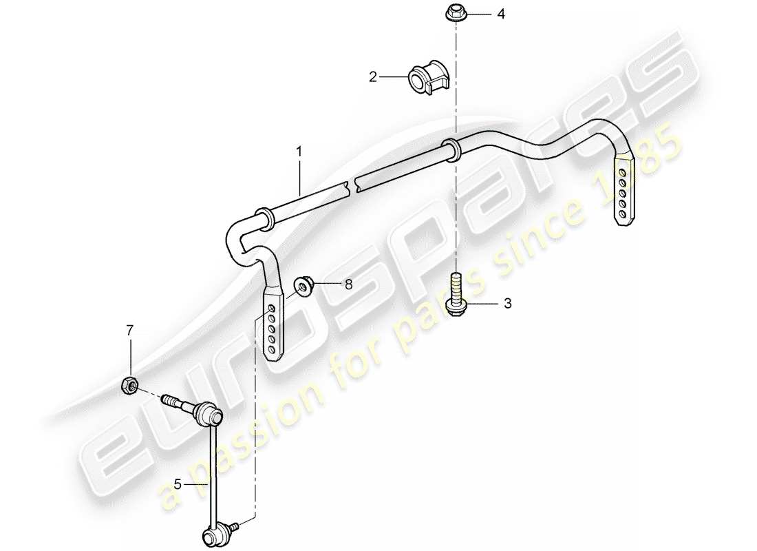 part diagram containing part number 99734307003