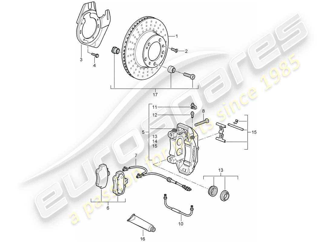 part diagram containing part number 99735194890