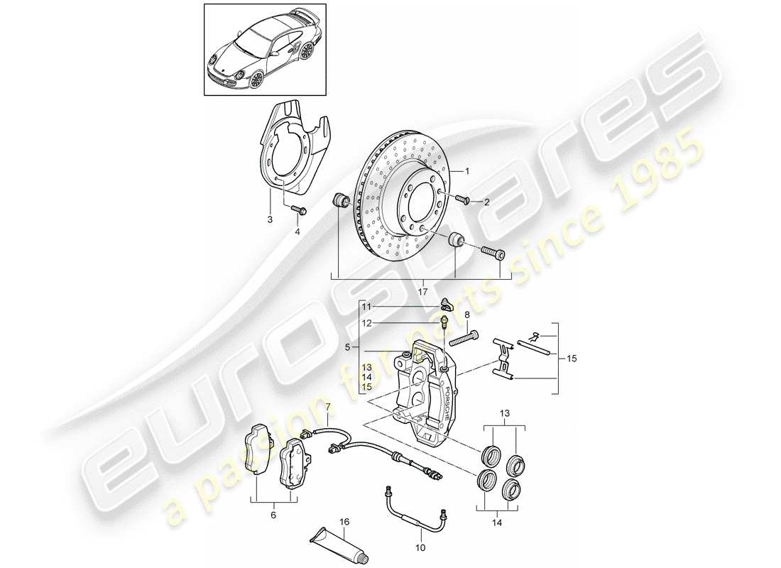 part diagram containing part number 99735194700