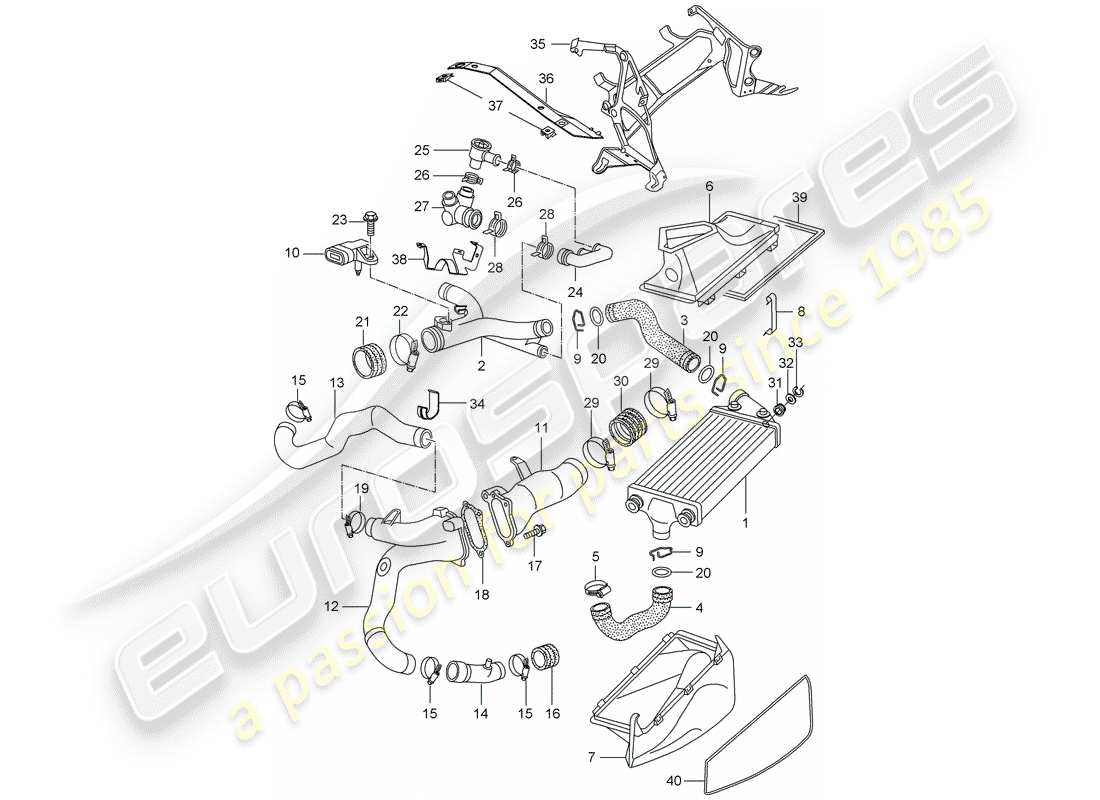 part diagram containing part number 99951254200