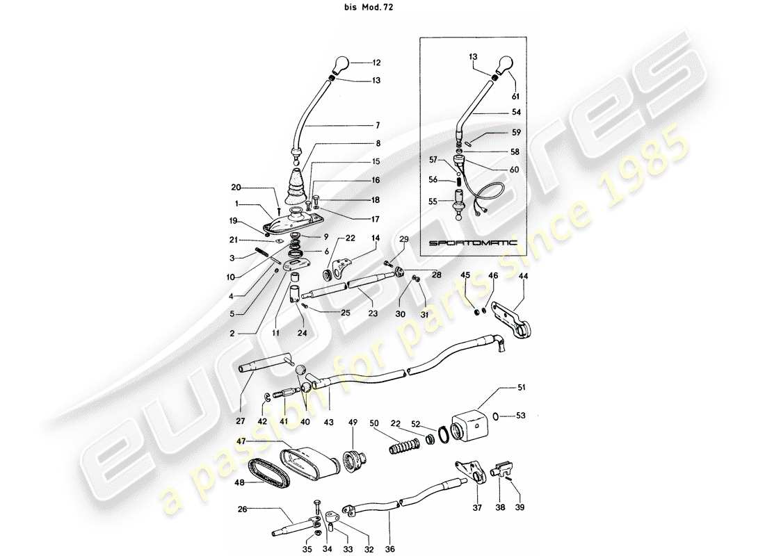 part diagram containing part number 91442421200