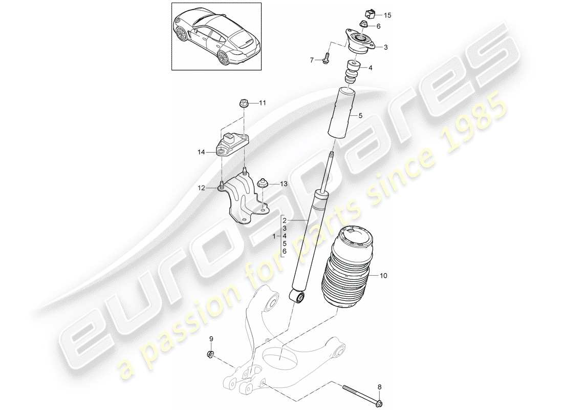 part diagram containing part number 97033301505