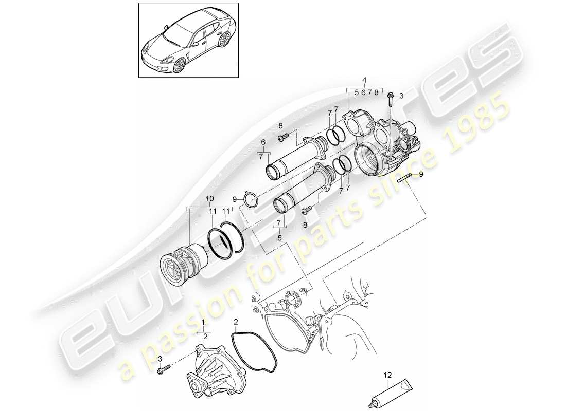 part diagram containing part number 94610626061