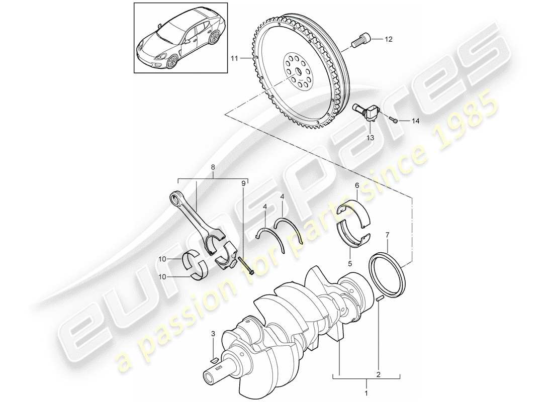 part diagram containing part number 90011800700