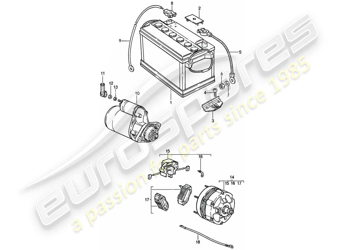 part diagram containing part number 99961107020