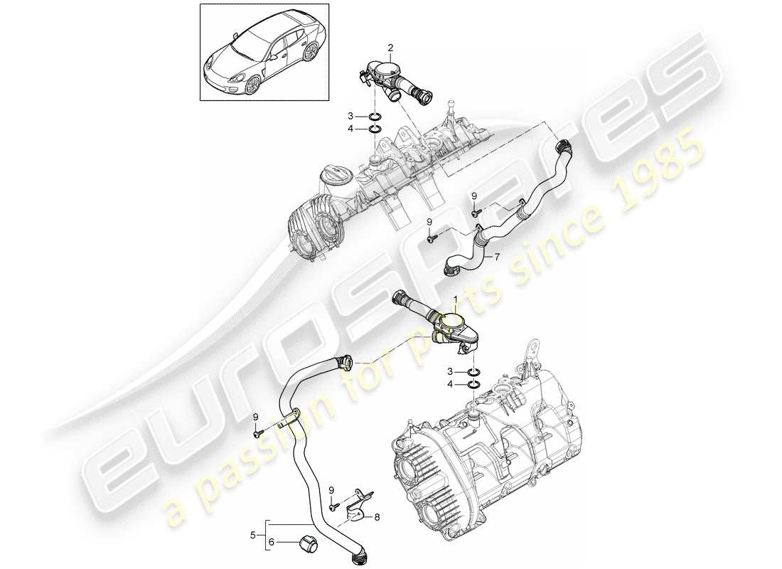 part diagram containing part number 94610723077