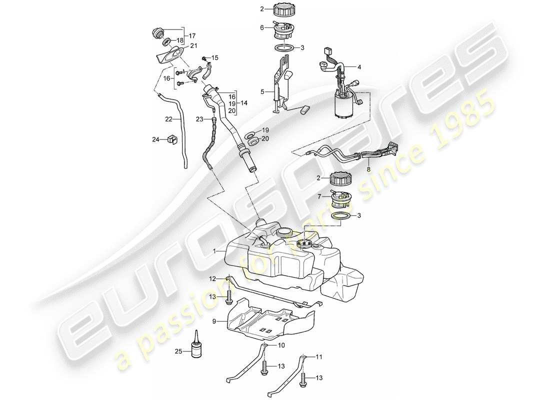 part diagram containing part number 99720198000