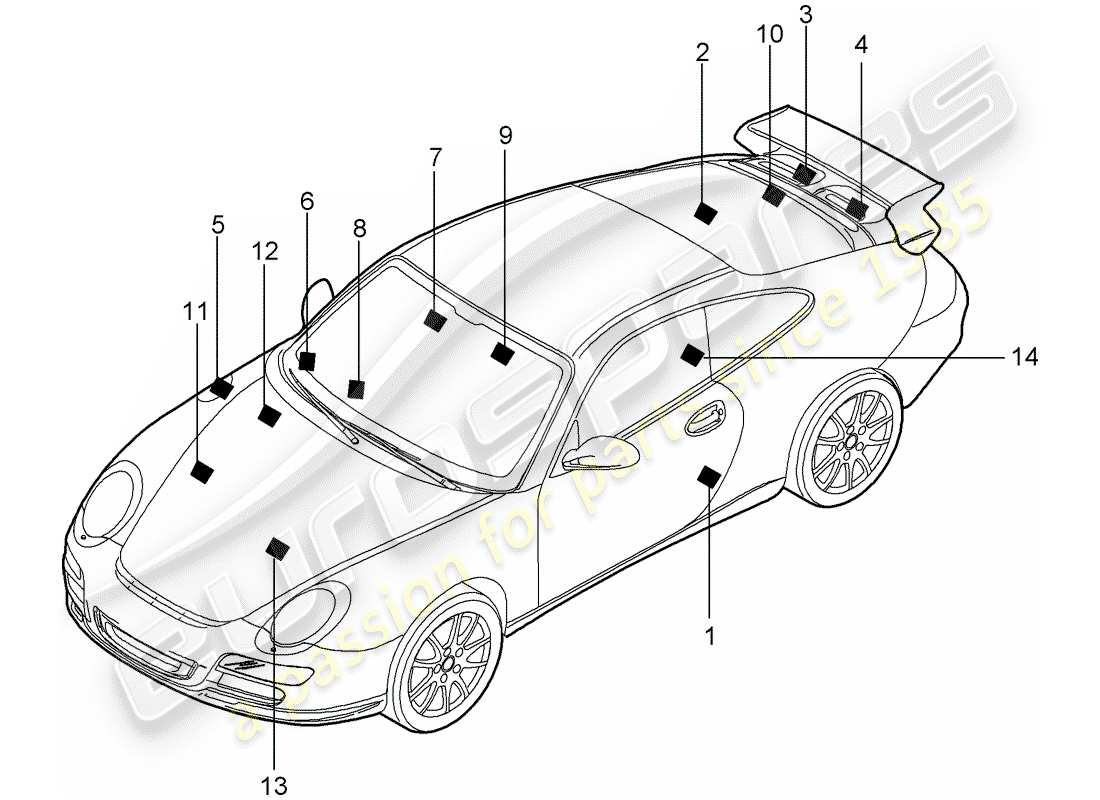 part diagram containing part number 99700610800